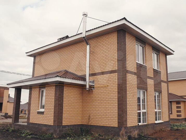 Дом 126,9 м² на участке 7 сот.