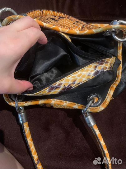Сумка из натуральной кожи питона