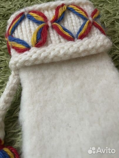 Варежки из Норвегии натуральная шерсть