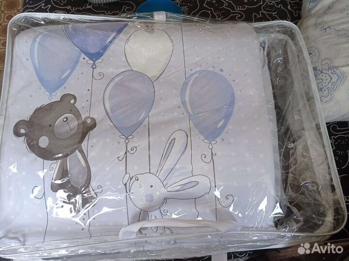 Бортики в кроватку