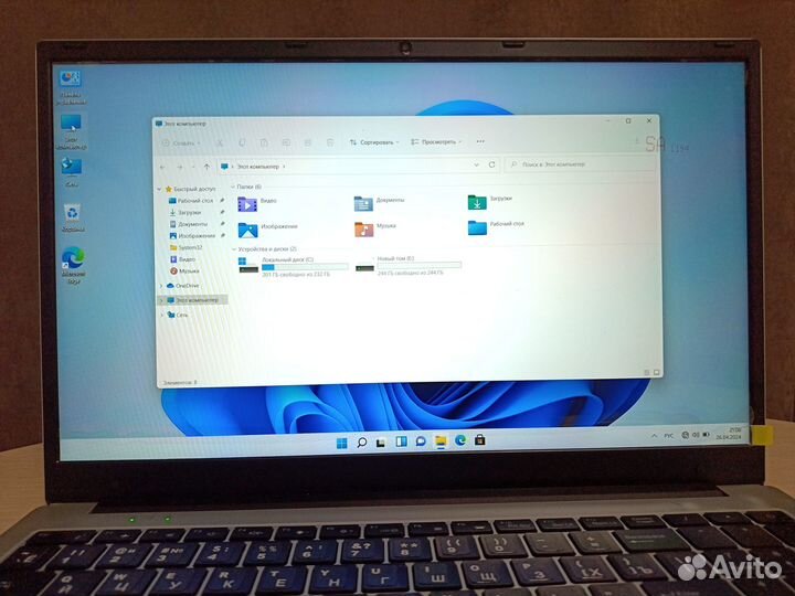 Ноутбук Fedemer 15,6