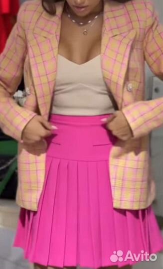 Юбка плиссе