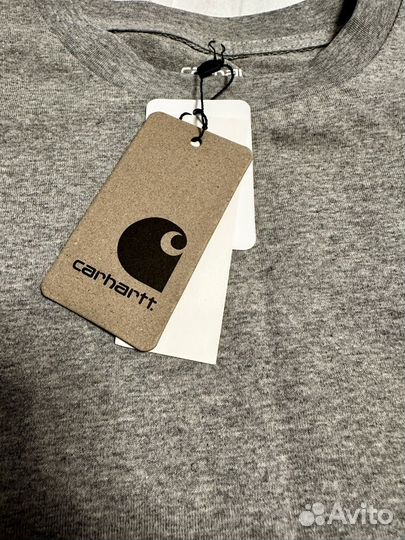 Футболка carhartt серая M