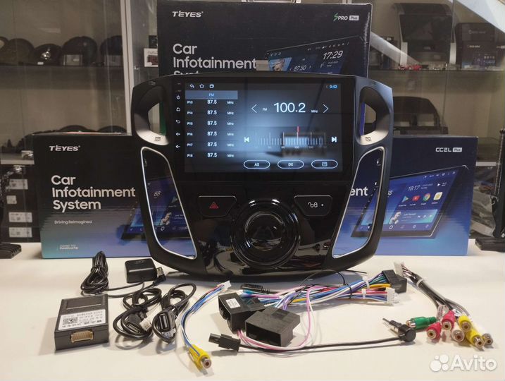 Магнитола 2 din Ford Focus 3 на андроиде