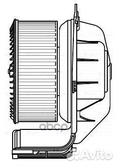 LFH0903 luzar Э/вентилятор отоп. для а/м Renaul