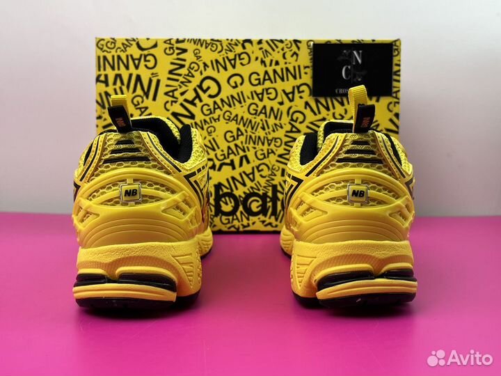 Ganni X New Balance 1906R Blazing Yellow