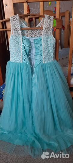 Нарядное платье для девочки 122 128
