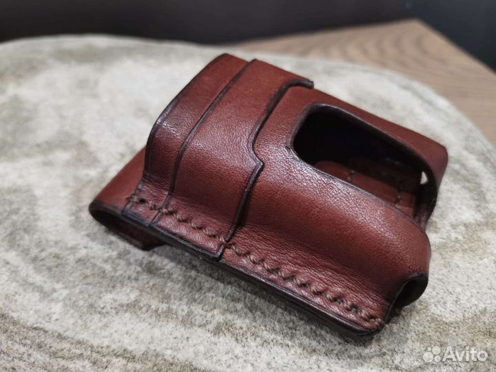 Чехол из натуральной кожи для зажигалки zippo