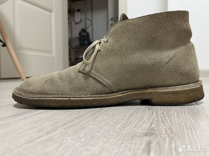 Мужские ботинки clarks desert boot