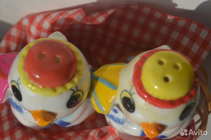 Солонка и перечница 