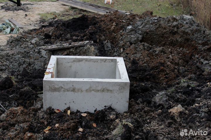 Кольца жби для бетонного септика и канализации