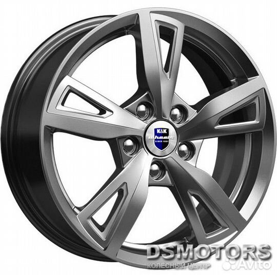 Диски Фишт 6.5/16 5x108 ET52.5 d63.35 дарк платину