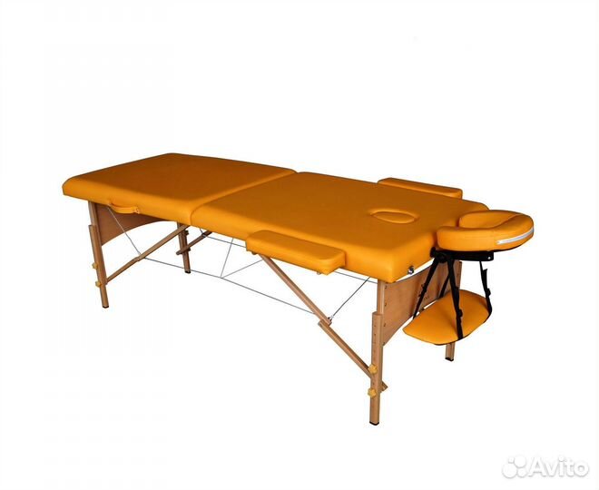 Массажный стол DFC nirvana Relax, цвет горчичный