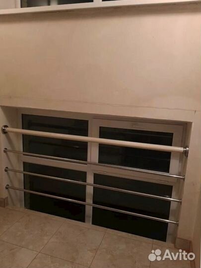 Перила в частный дом из нержавеющей стали