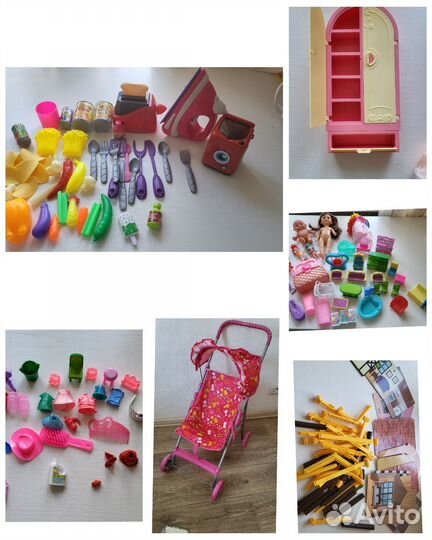 Игрушки для девочек пакетом. Куклы