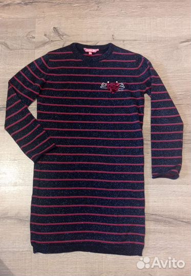 Платье туника трикотажное 128- 134