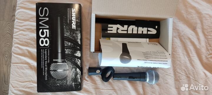 Микрофон Shure sm58s(динамический)
