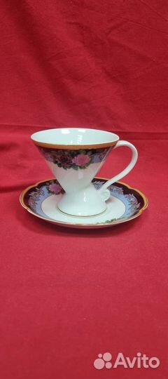 Чайная пара фарфор «Porcelain KFZ». Европа