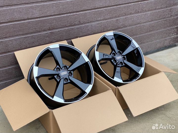 Литые Диски R19 Rotor Audi Black 5*112