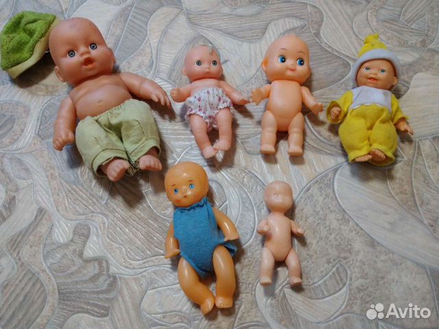 Пупсы куклы СССР и современные