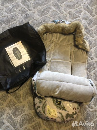 Теплый конверт для коляски