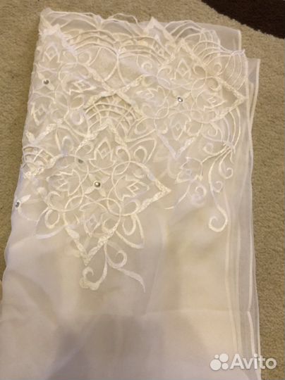 Шарфы для невест,фартук и носовой платок