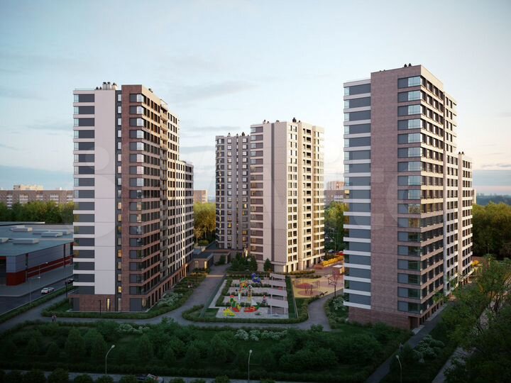 2-к. квартира, 56 м², 11/18 эт.