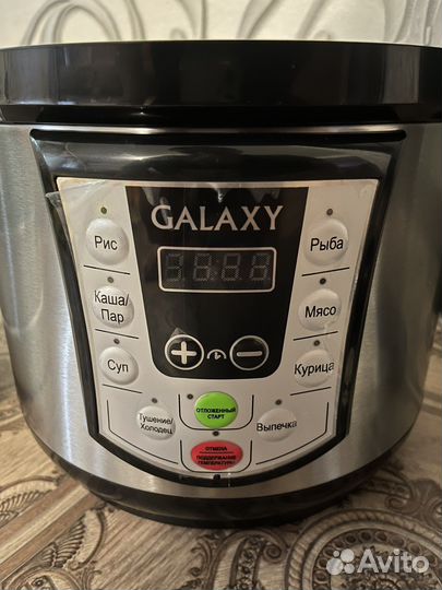 Мультиварка-скороварка galaxy