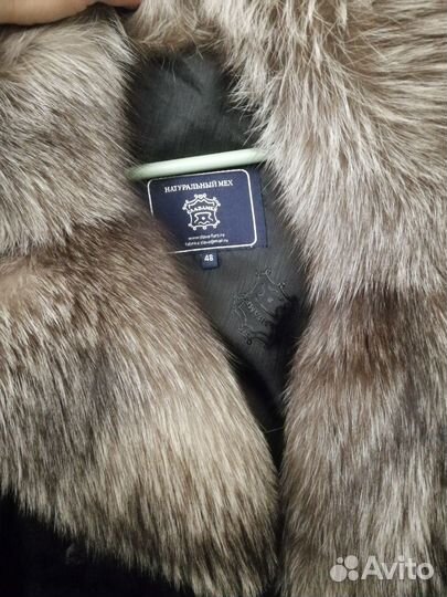 Шуба женская натуральная мутон