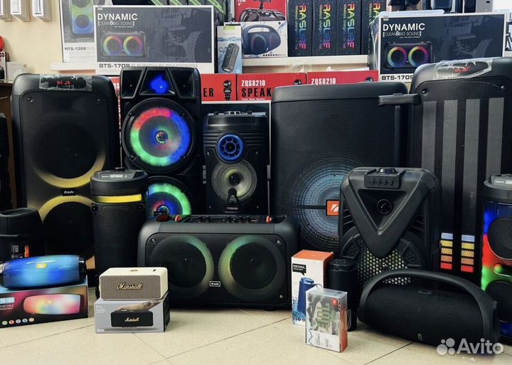 Блютуз колонка мощная