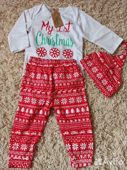 Новогодний костюм для мальчика 2-3 года