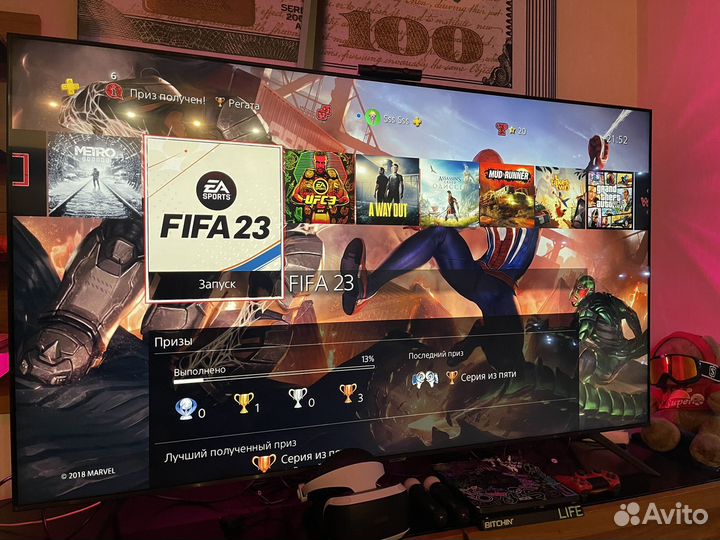 Sony playstation 4 + VR шлем