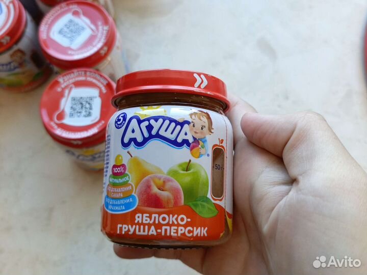 Детское пюре агуша