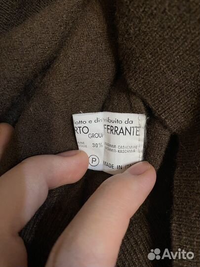 Джемпер мужской шерсть+кашемир