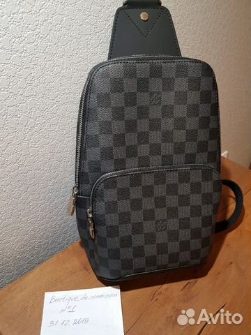Lv damier sling hotsell