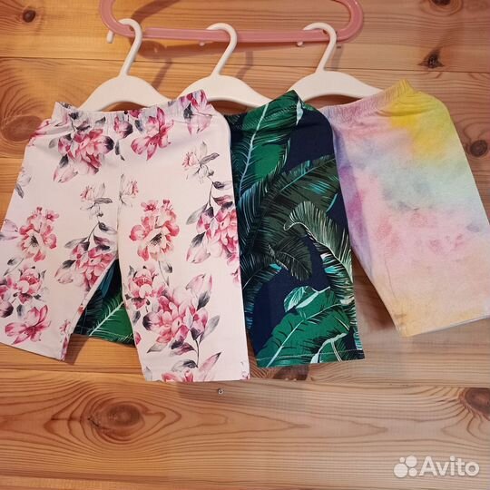 Футболки и шорты для девочки