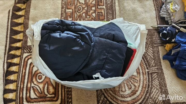 Детские вещи пакетом на мальчика 86