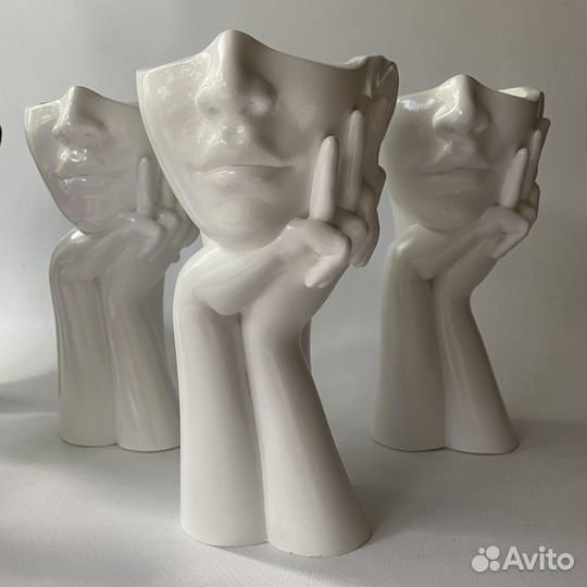 Ваза кашпо Девушка