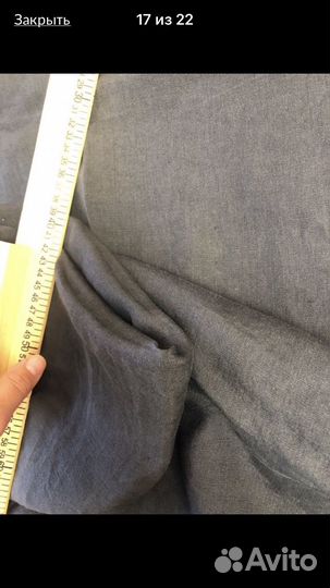 Ткань вискоза и лен