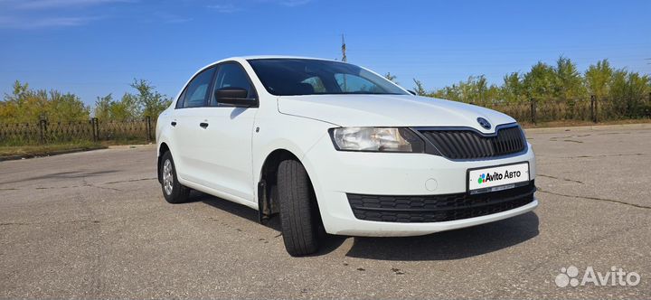 Skoda Rapid 1.6 МТ, 2017, 102 000 км