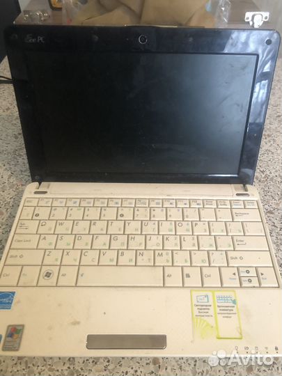 Ноутбук asus eee pc1001ha