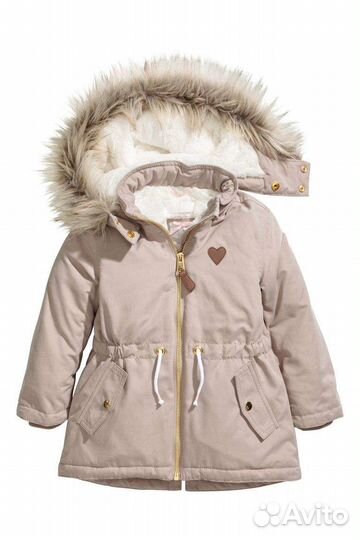 Куртка H&M для девочки 110-116 5-6 лет