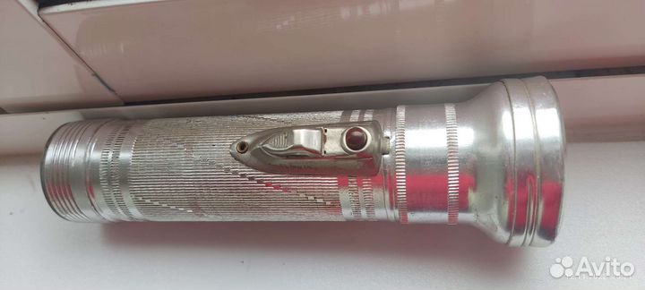 Фонарик алюминиевый СССР