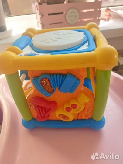 Кубик музыкальный развивающий