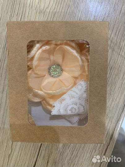 Повязка для волос с цветком 42-46