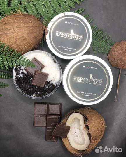 Скраб для тела «баунти»