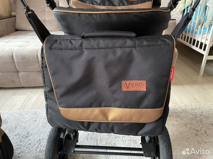 Детская коляска 3 в 1 Verdi Optima Limited (gold)