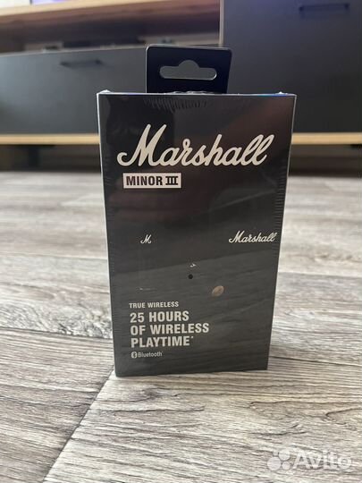Беспроводные наушники marshall minor 3