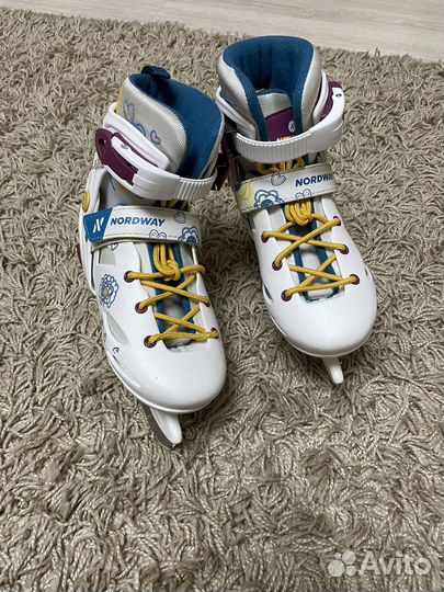 Коньки раздвижные Nordway размер 30-33