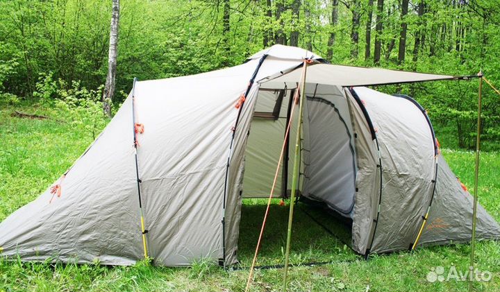 Палатка туристическая 4 местная с тамбуром